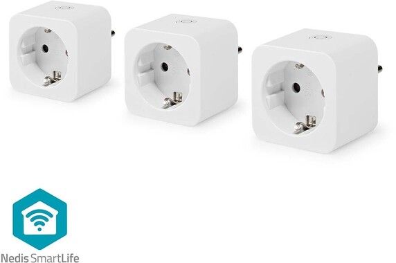 Nedis SmartLife Wi-Fi Smart Plug with Power Monitor