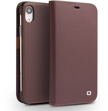 Qialino Classic Leather Wallet (iPhone Xr)