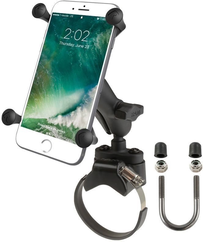 RAM Mount XGrip Fäste ATV/UTVstyre (iPhone Max/Plus)