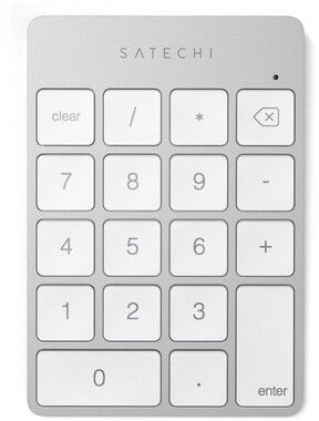 Satechi Aluminum Slim Rechargeable Bluetooth Keypad