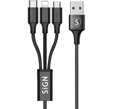 SiGN 3-in-1 USB-A Cable