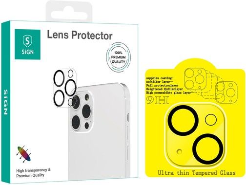 SiGN Lens Protector Tempered Glass (iPhone 13/13 mini)