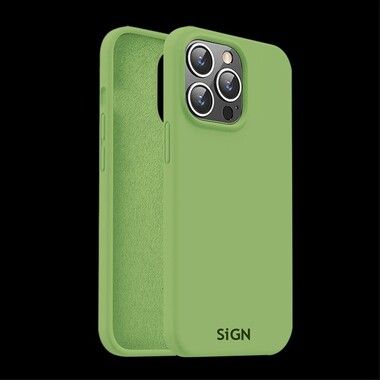 Sign Sign Liquid Silicone Case For iPhone 15 Pro Max - Black