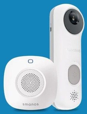Smanos Smart Video Doorbell + Chime Kit