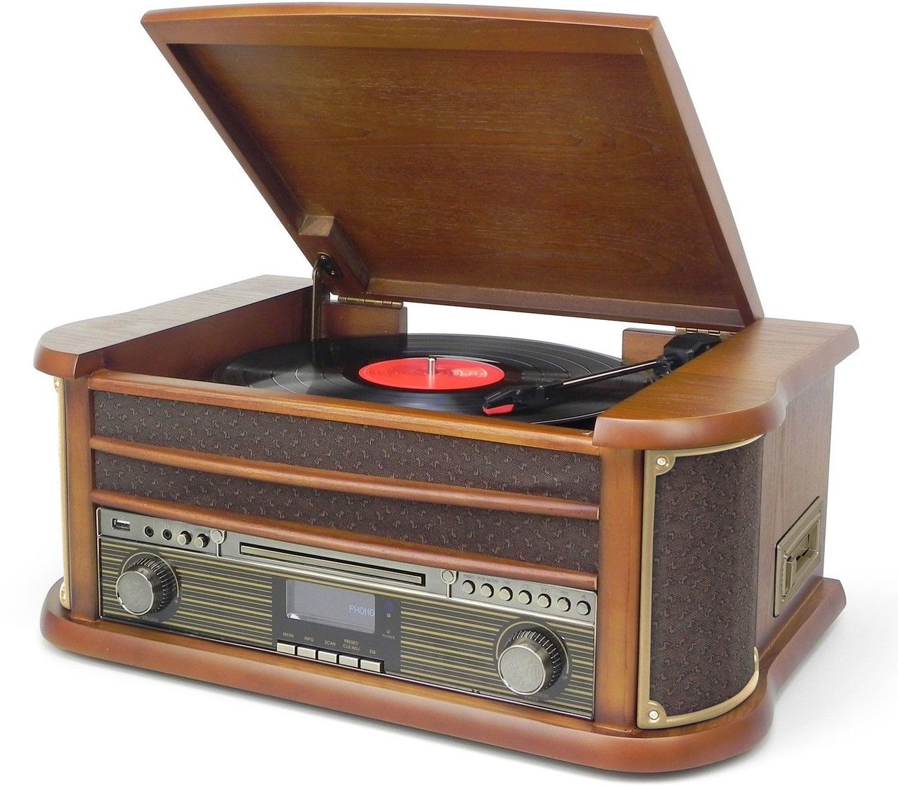 Soundmaster Vinylretro BT NR545DAB skivspelare med bluetooth