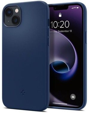 Spigen Silicone Fit Mag, Black - iPhone 14