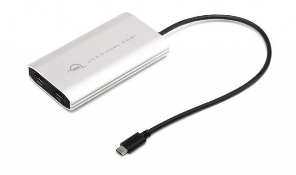 Trasig förpackning: OWC USB-C to Dual HDMI 4K Display Adapter