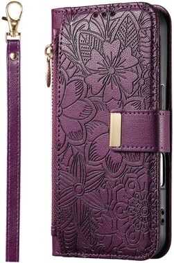 Trolsk Blommigt Pl�nboksfodral (iPhone 16)