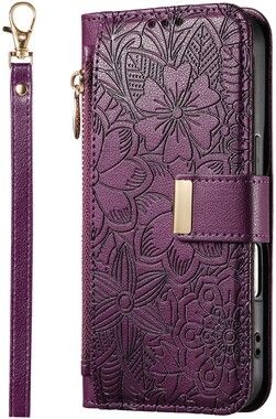 Trolsk Blommigt Pl�nboksfodral (iPhone 17 Pro)