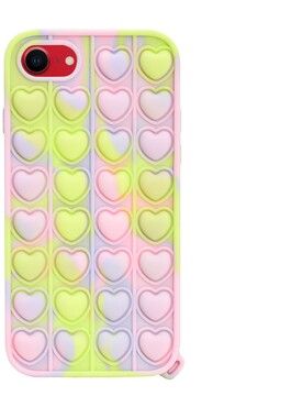Trolsk Bubble Pop - Pastel Hearts (iPhone SE3/SE2/8/7)