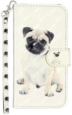 Trolsk Cute Pug Wallet (iPhone SE2/8/7)