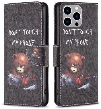 Trolsk Don\'t Touch My Phone Wallet (iPhone 15 Pro Max)