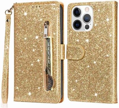 Trolsk Glitter Wallet (iPhone 15 Pro)