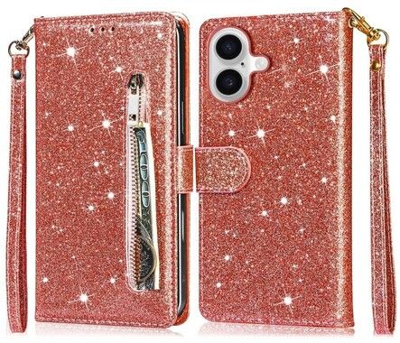 Trolsk Glitter Wallet (iPhone 16)