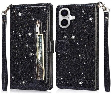 Trolsk Glitter Wallet (iPhone 16)