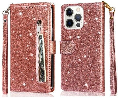 Trolsk Glitter Wallet (iPhone 16 Pro Max)