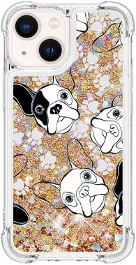 Trolsk Liquid Glitter Case - Dogs (iPhone 13)