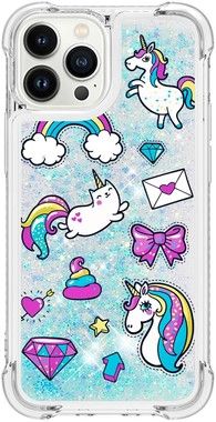 Trolsk Liquid Glitter Case - Kids Dream (iPhone 13 Pro Max)