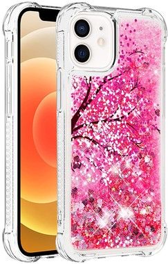 Trolsk Liquid Glitter Case - Pink (iPhone 12/12 Pro)