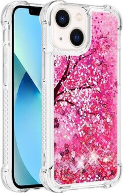 Trolsk Liquid Glitter Case - Pink (iPhone 15 Pro Max)