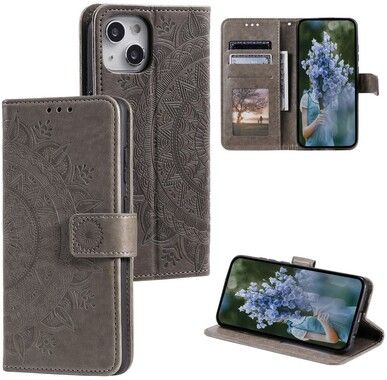 Trolsk Mandala Wallet with Strap (iPhone 15 Pro)