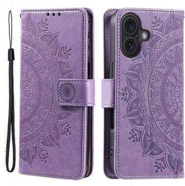 Trolsk Mandala Wallet with Strap (iPhone 16)