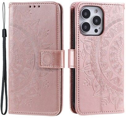 Trolsk Mandala Wallet with Strap (iPhone 16 Pro Max)