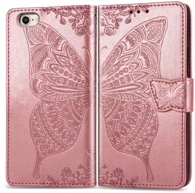 Trolsk Pl�nboksfodral med Fj�ril (iPhone SE3/SE2/8/7)