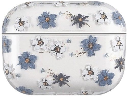 Trolsk Printed Case - Blue Flowers (AirPods Pro 2)