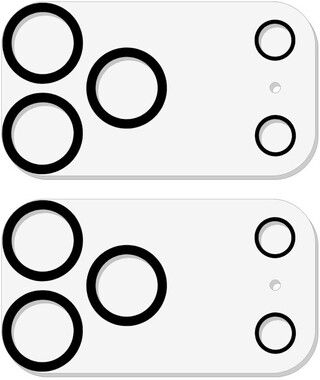 Trolsk Silk Camera Protection - 2-pack (iPhone 17 Pro Max)