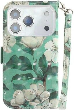 Trolsk Watercolor Flowers Wallet (iPhone Pro)