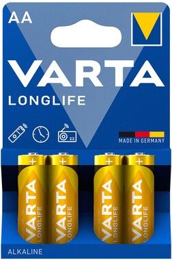 Varta Longlife AA/LR6 Batteri 
