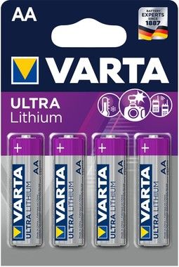 Varta Ultra Lithium AA/LR6 - 4-pack