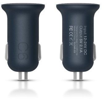 Elago C6 Dual USB Car Charger 2,1 A - Grön