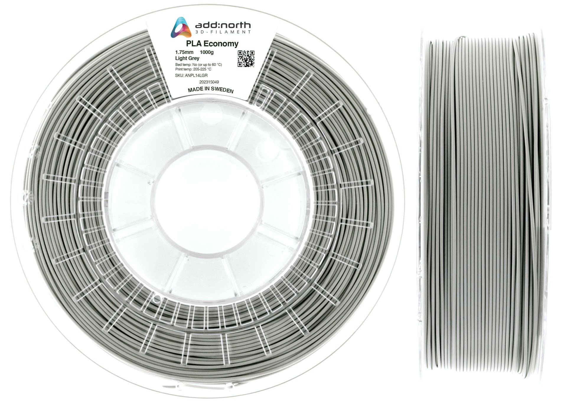Addnorth E-PLA-filament för 3D-skrivare 1,75 mm - Filament