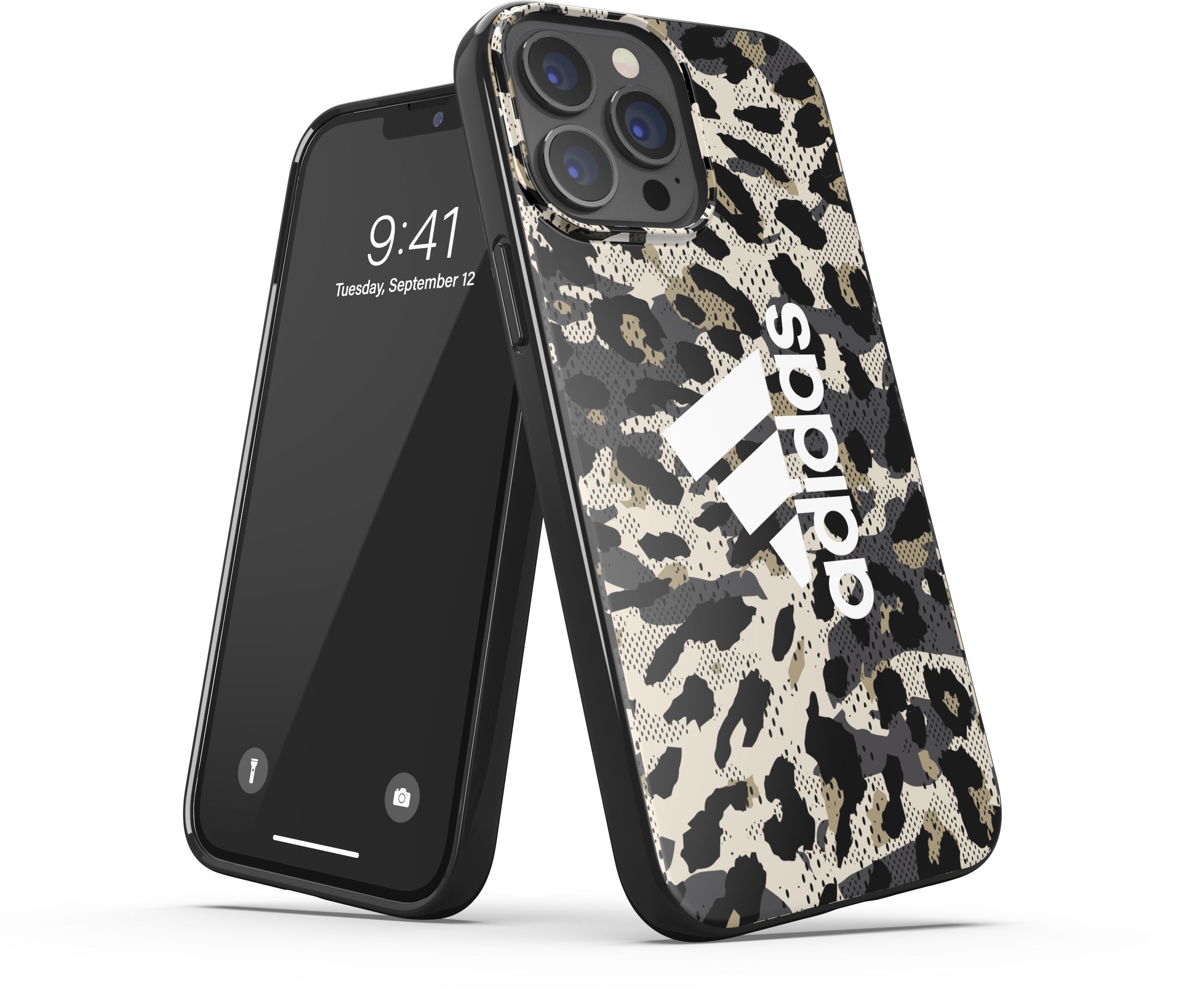 Adidas OR Snap Case Leopard (iPhone 13 Pro Max) - Grå