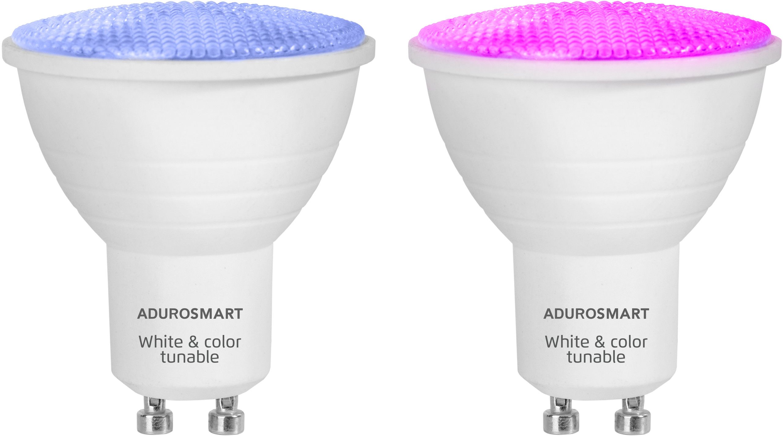 Adurosmart Lampa GU10 RGBW Dimbar Zigbee - 2-pack