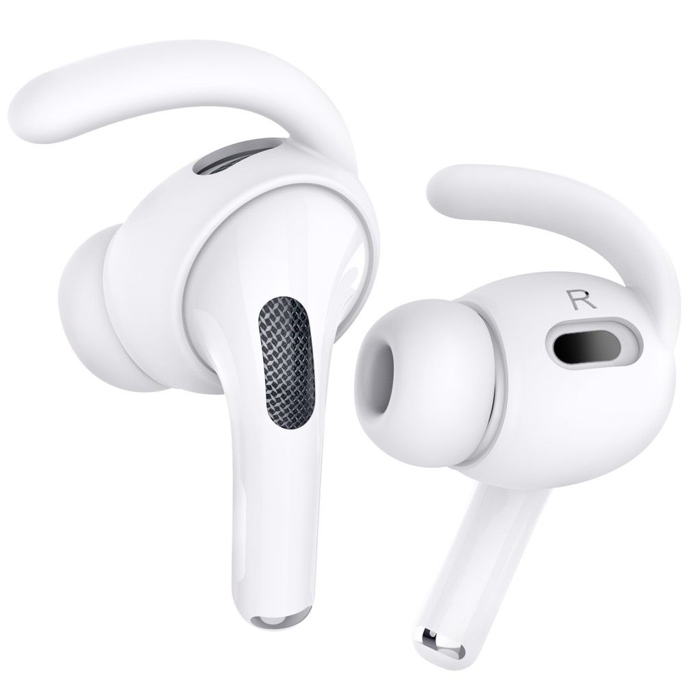 AhaStyle Ear Hooks (AirPods Pro 2) - Vit |  | AlltMobil