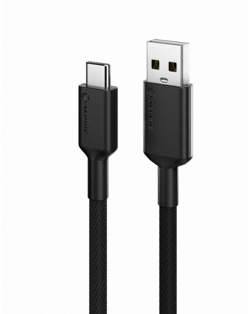Alogic Elements Pro USB-A to USB-C Cable - Svart
