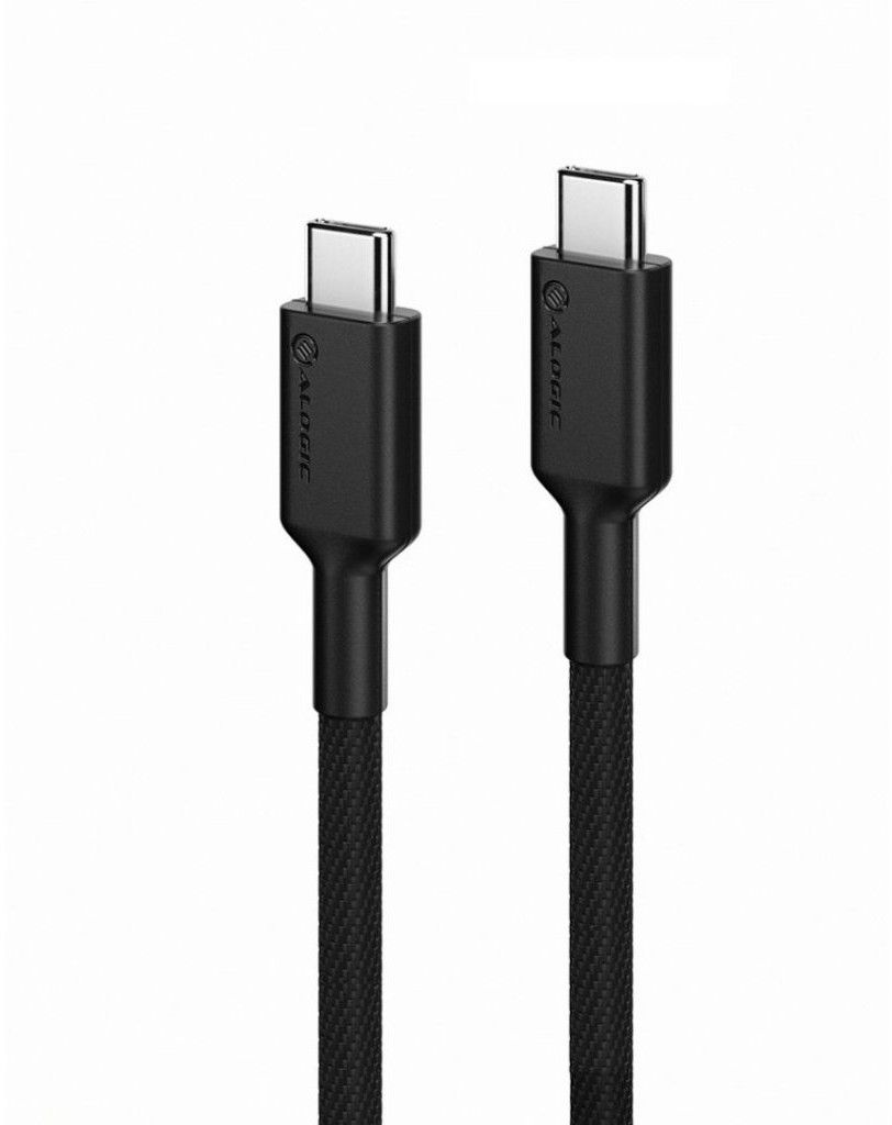 Alogic Elements Pro USB-C to USB-C Cable - 1 meter Svart