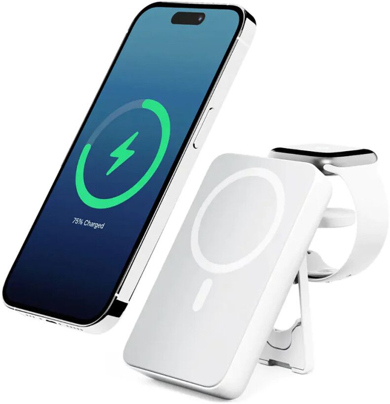 Alogic Lift 4-in-1 MagSafe Wireless Charging Power Bank | iPhone - Generella tillbehör - MagSafe - Powerbank | AlltMobil
