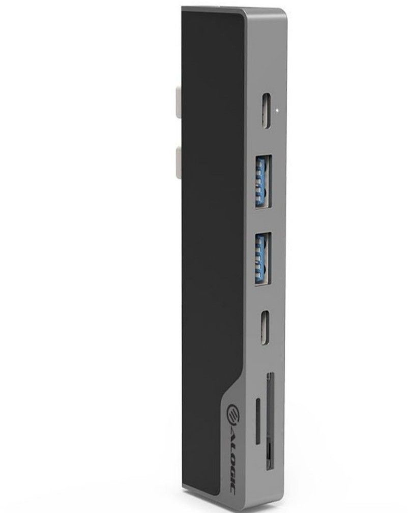 Alogic USB-C MacBook Dock Nano Gen 2 - Silver