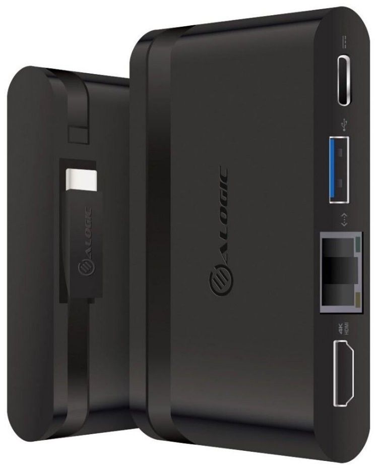 Alogic USB-C Travel Dock Essential With Power Delivery