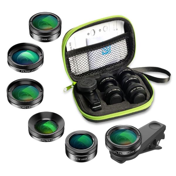 Apexel 6-in-1 Camera Lens Kit