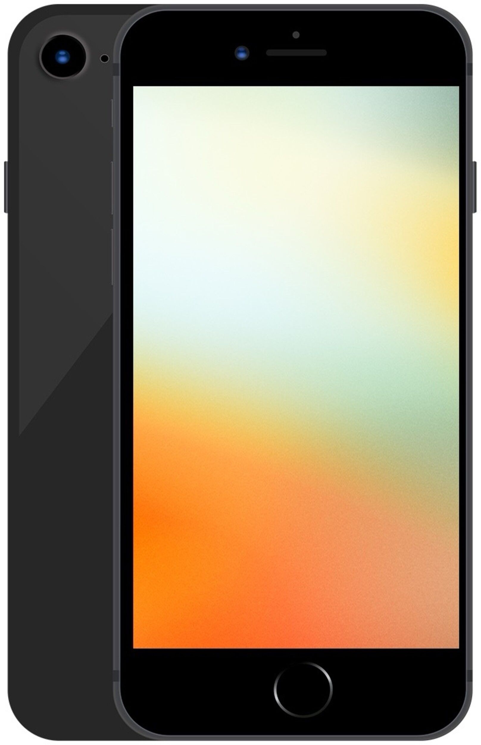 Apple iPhone 8 - Bra - 64GB - Mörkgrå - Nytt batteri | Begagnade telefoner - iPhone - iPhone 8 | AlltMobil
