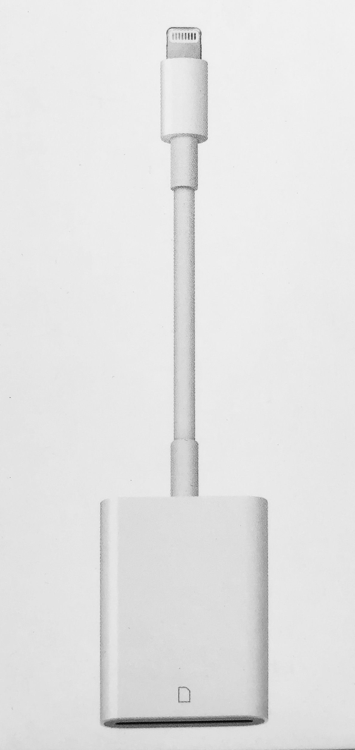 Apple Lightning-till-SD-kamerakortläsare