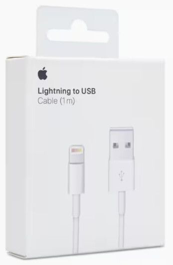 Apple Lightning- till USB-kabel - 1 meter | iPhone - iPhone 5 - 5S - SE - Kablar - USB-A-kablar | AlltMobil