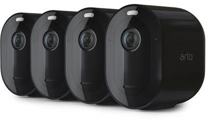 Arlo Pro 3 Wirefree 4 Camera System VMS4340 - Svart