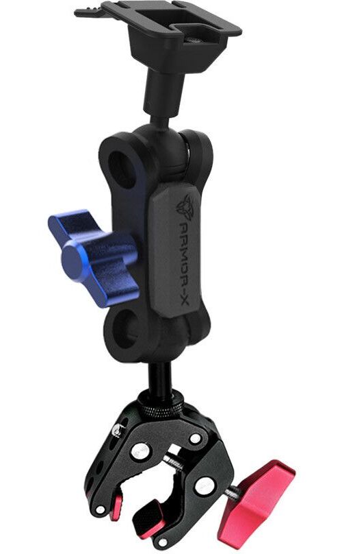 Armor-x Heavy-Duty G-Clamp Mount One-Lock Tablet | iPad - iPad 11 (2025) - Hållare - ställ - Bordsstativ | AlltMobil