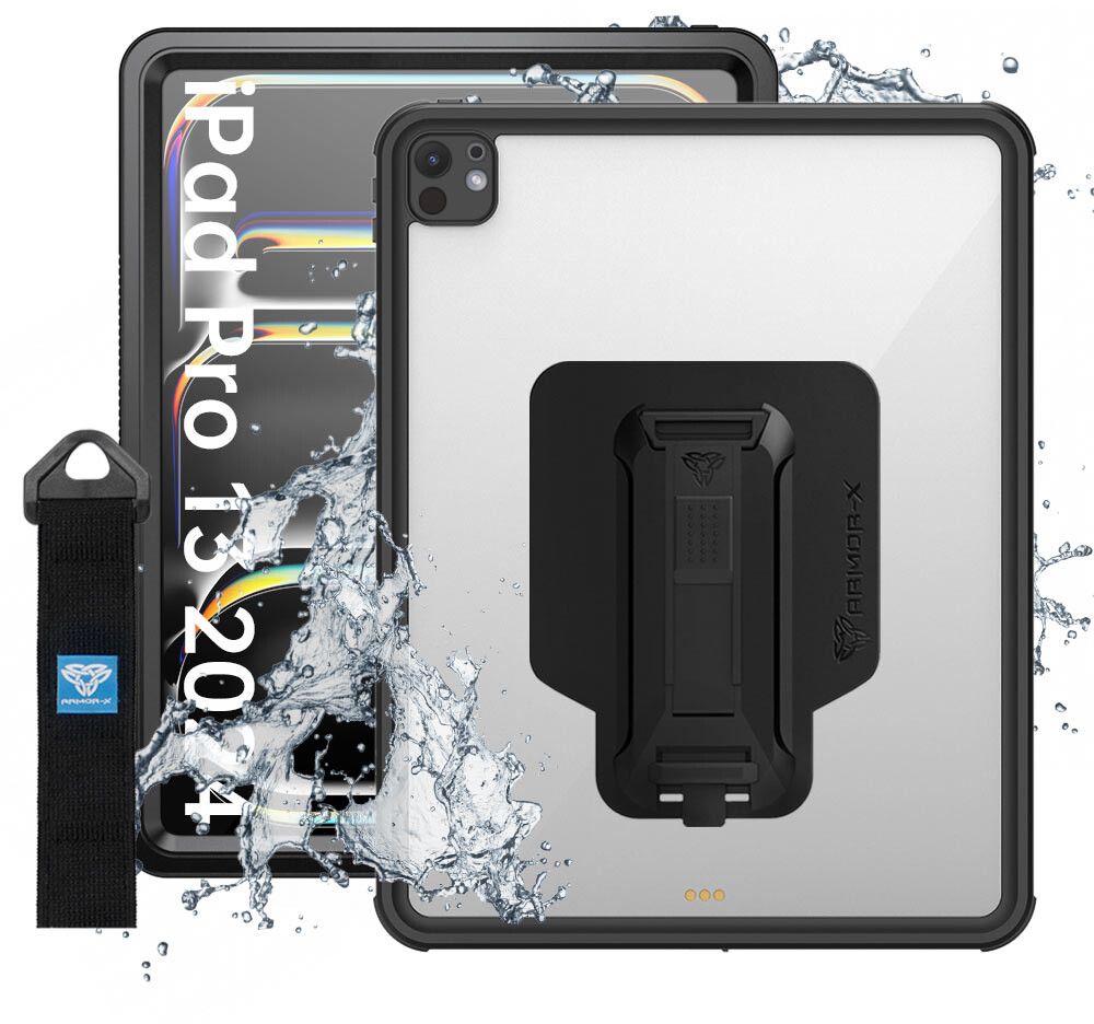 Armor-X Waterproof Case (iPad Pro 13 (2024)) | iPad - iPad Pro 13 (2024) - Skal & fodral - Extra tåliga | AlltMobil
